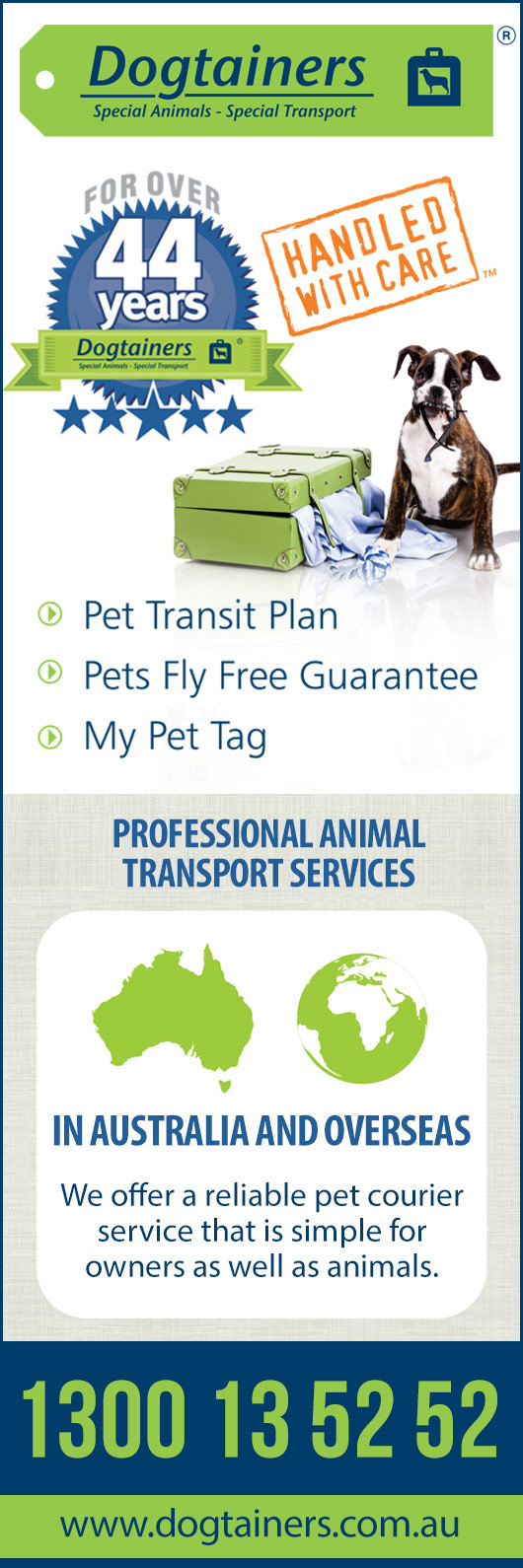 Dogtainers Pet Transport Darwin Pet Transport Services 80 Pheasant