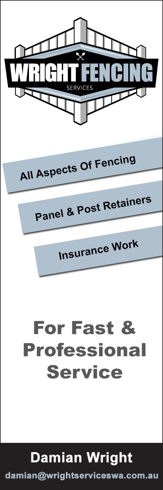 Wright Fencing Services - Promotion