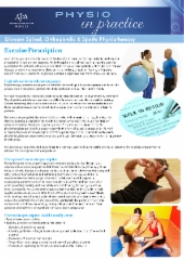 Exercise Prescription