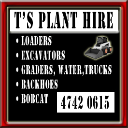 T's Plant Hire - Promotion