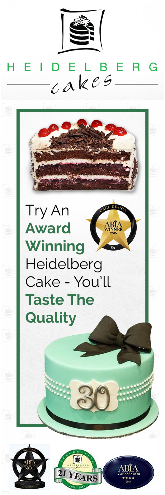 Heidelberg Cakes Cake & Pastry Shops Stepney Yellow Pages®