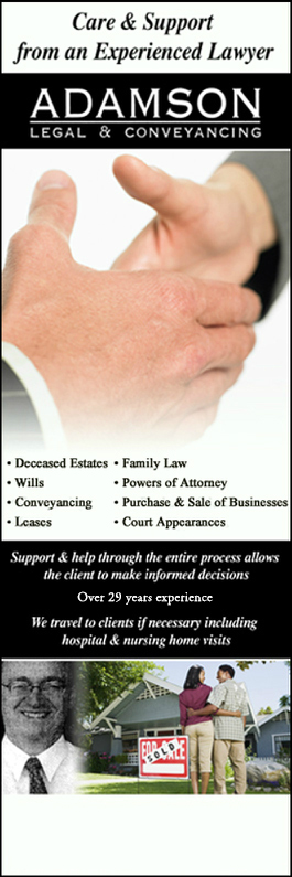 Adamson Legal & Conveyancing - Promotion