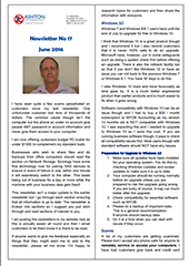 Newsletter No.14 June 2016
