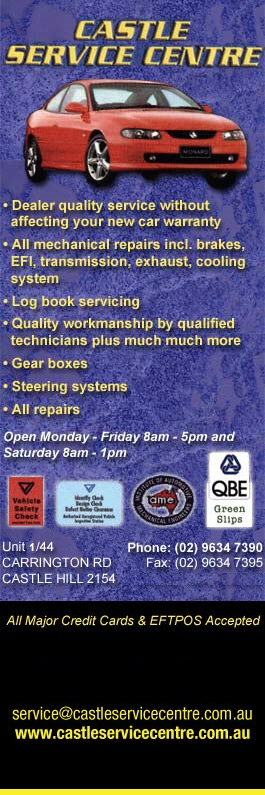 CASTLE SERVICE CENTRE - Promotion