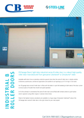 Industrial B Roller Doors