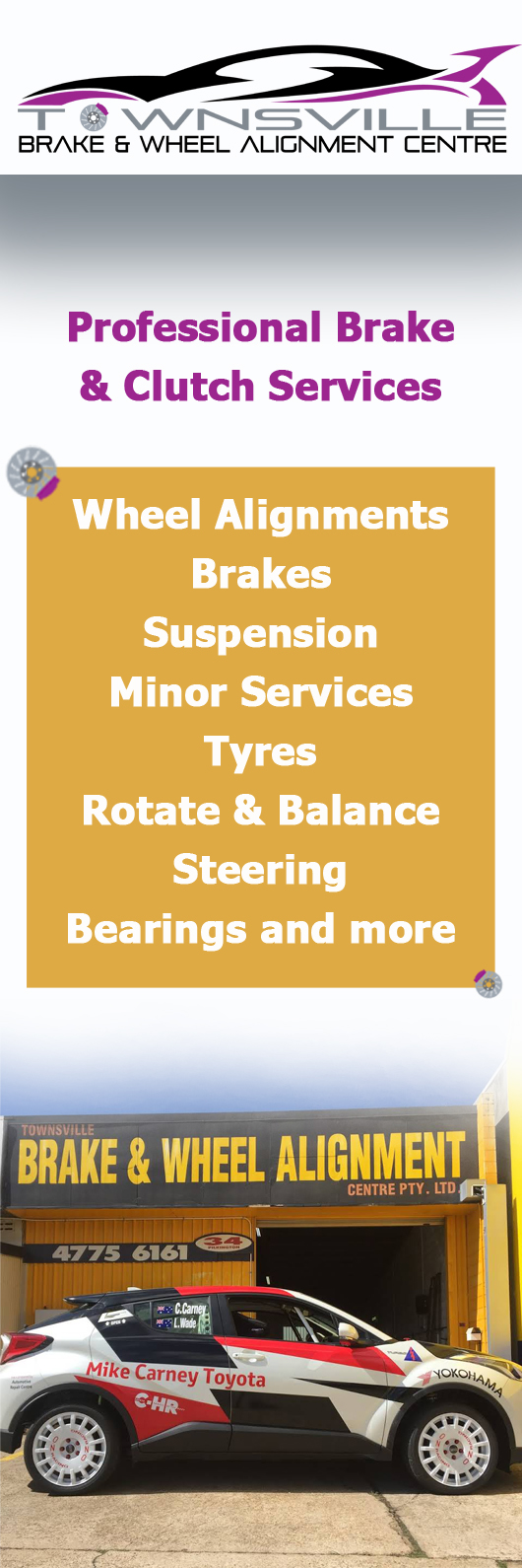 Townsville Brake & Wheel Alignment Centre Pty. Ltd. - Promotion