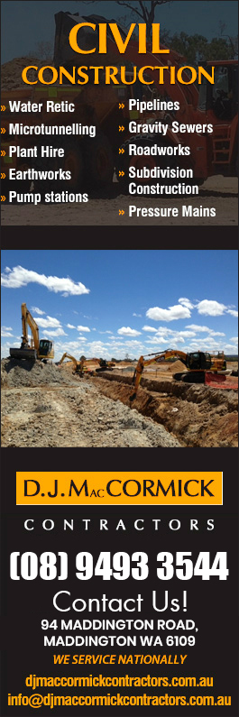 DJ Mac Cormick Contractors Pty Ltd - Promotion