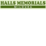 Hall's Memorials Mildura Pty Ltd - logo