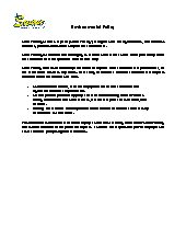 Environmental Policy