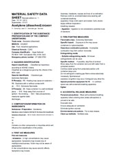 Acetylene MSDS