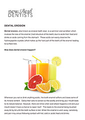Dental Erosion