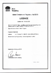 Repairers Licence