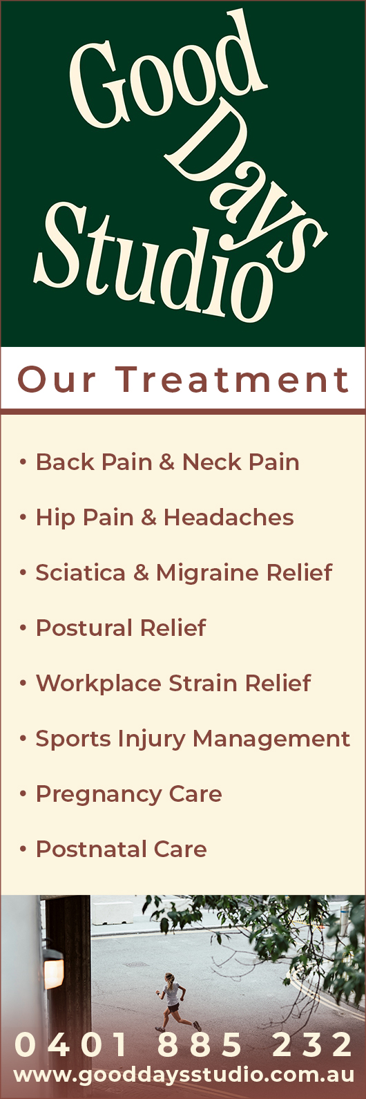 Good Days Studio: Osteopathy & Wellness - Promotion