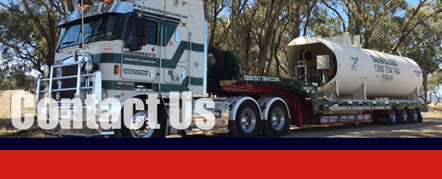 Membrey's Transport & Crane Hire - Promotion 1