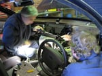 Vehikool Automotive - Dash Board Out Fixing Heater Problems on a Ford Falcon BA BF FG