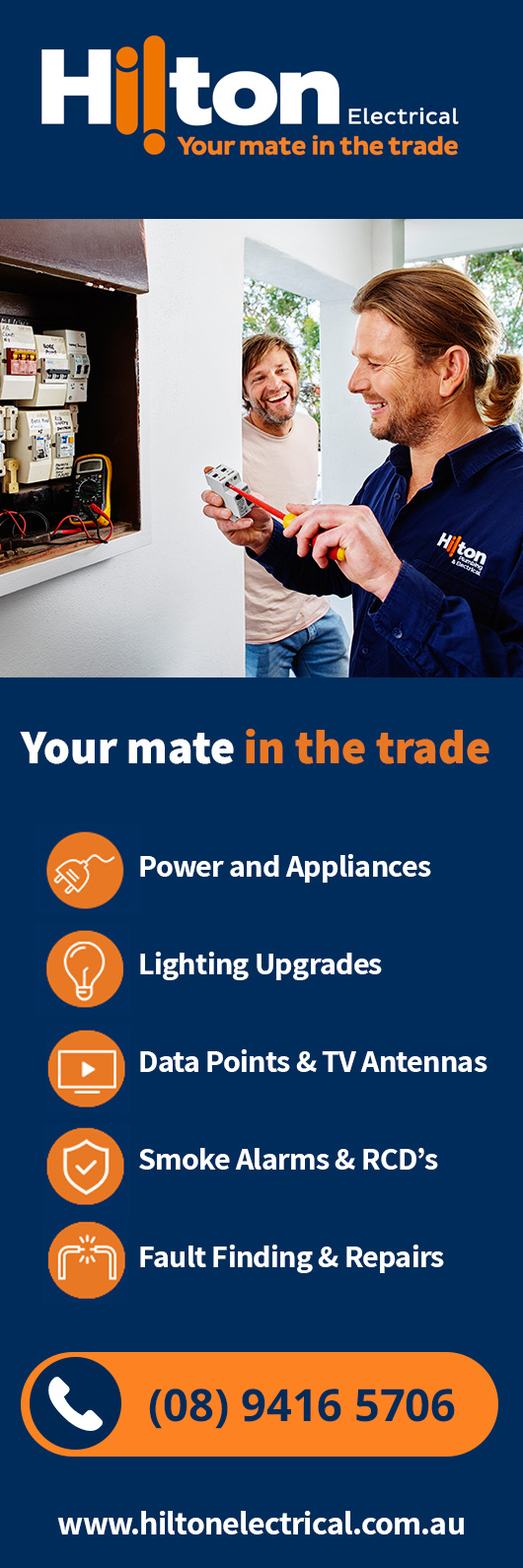 Hilton Electrical Electricians & Electrical Contractors Forrestfield Yellow Pages®