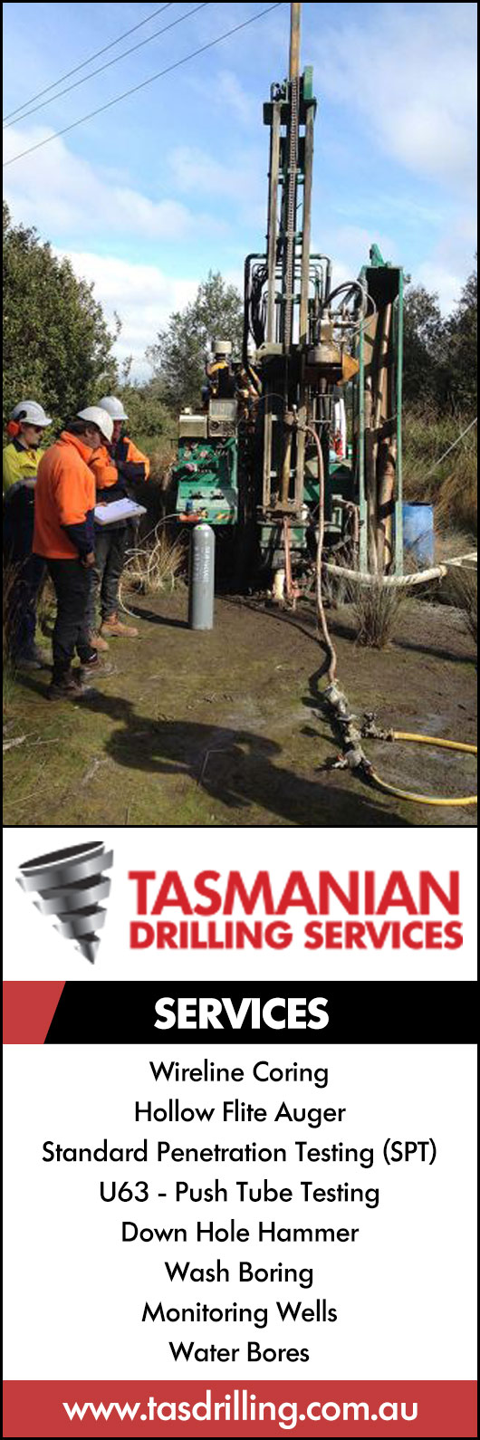 Tasmanian Drilling Services Pty Ltd Boring & Drilling Contractors 151