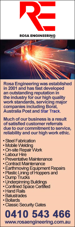 Rosa Engineering Pty Ltd - Promotion
