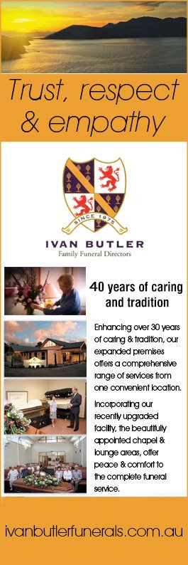 Ivan Butler Family Funeral Directors - Promotion