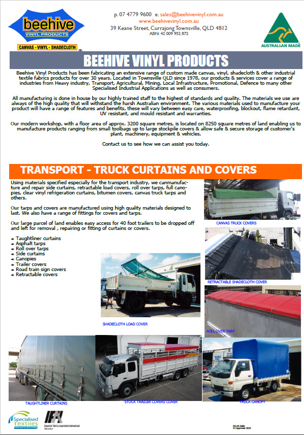 Tarp Flyer