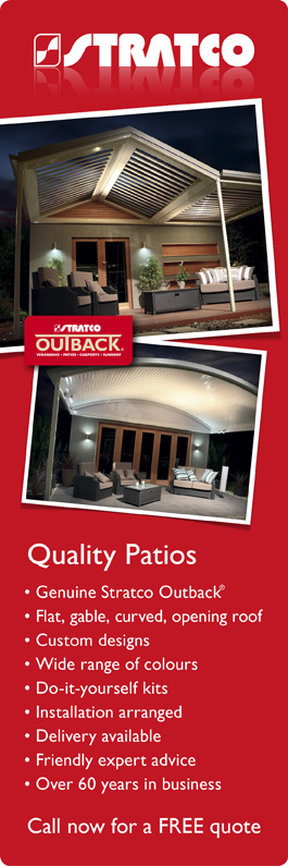 Stratco Outback Verandahs, Patios and Carports