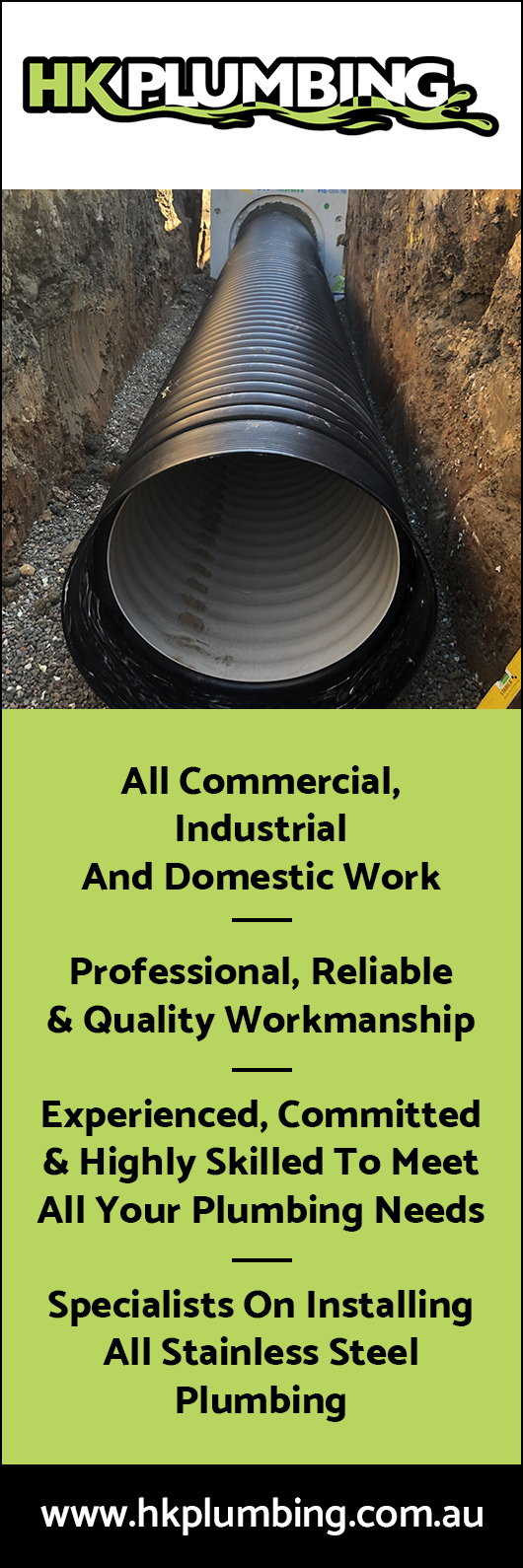 HK Plumbing - Promotion