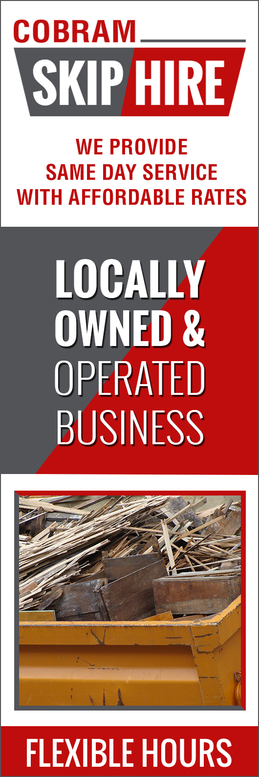 Cobram Skip Hire - Promotion