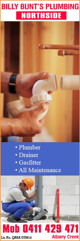 Billy Bunt's Plumbing - Promotion