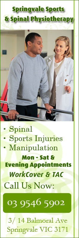 Springvale Sports & Spinal Physiotherapy - Promotion