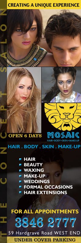 Mosaic Hair Body Skin Make-Up - Promotion