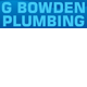 G Bowden Plumbing - logo