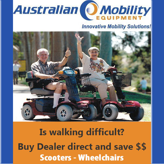 Australian Mobility Equipment Mobility Scooters Unit 1/ 40 Resource