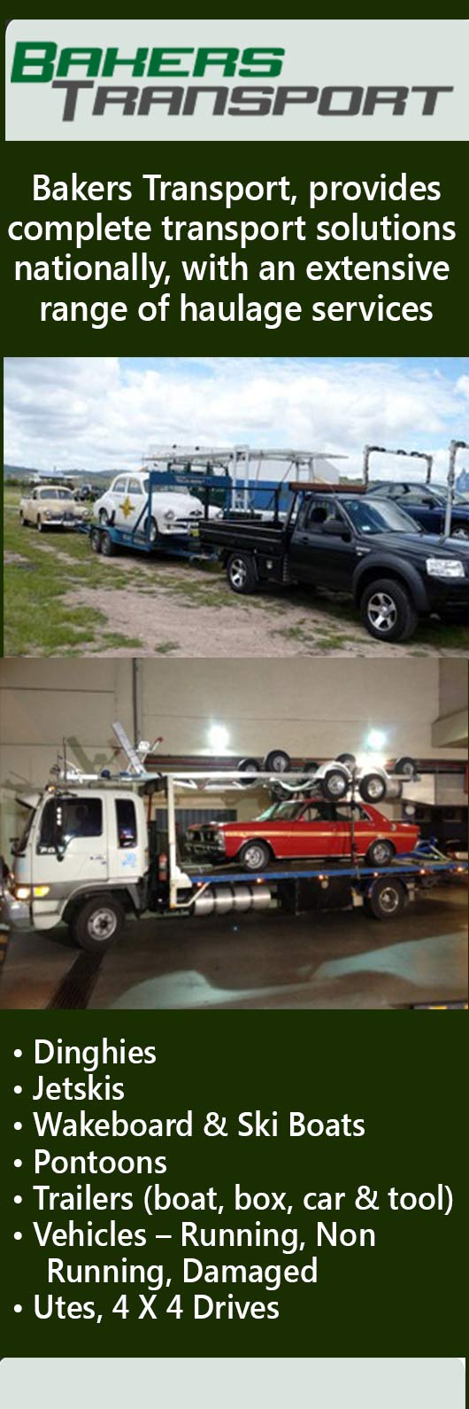 Bakers Transport Car Transport Moorebank