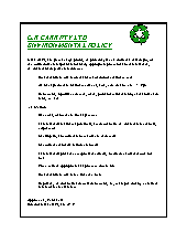 Environmental Policy
