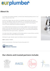 About Our Plumber