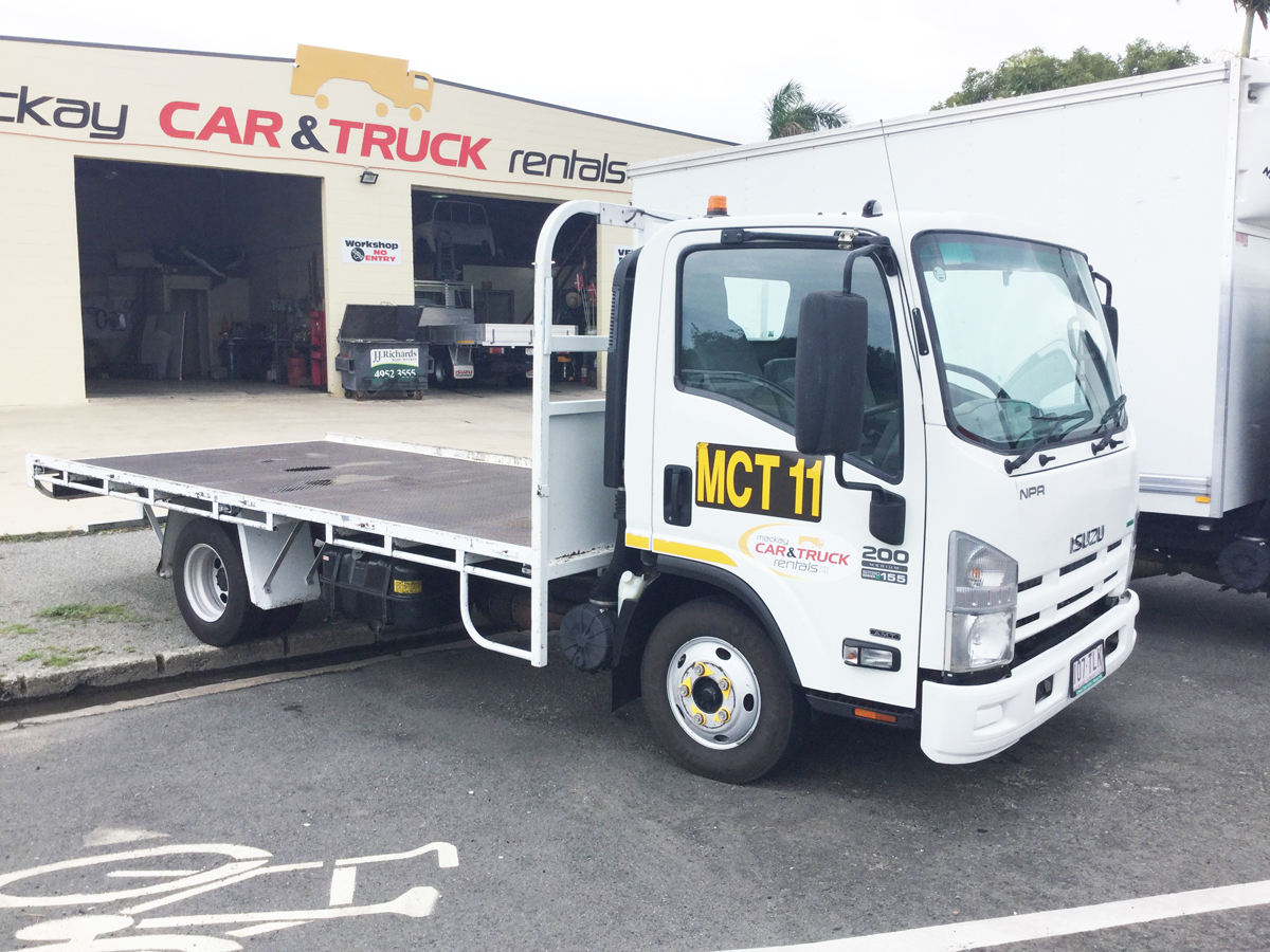 Mackay Car & Truck Rentals Truck Hire & Bus Hire East Mackay Yellow