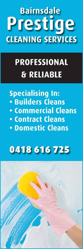 Bairnsdale Prestige Cleaning Services - Promotion