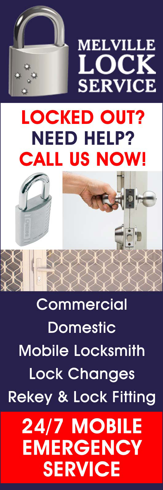 Melville Lock Service - Promotion