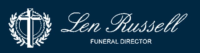 Len Russell Funeral Director - logo
