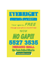 No Gap & Specials