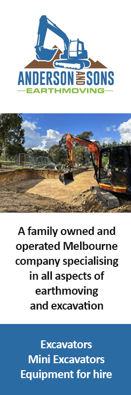 Anderson And Sons Earthmoving - Promotion