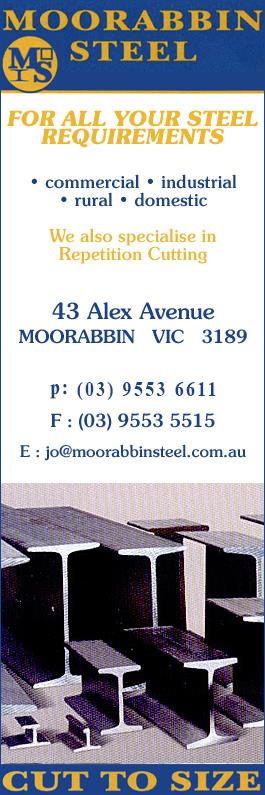 Moorabbin Steel - Promotion