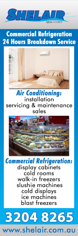 Shelair Pty Ltd Commercial Industrial Refrigeration Banksia Beach