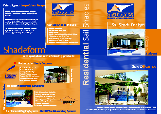 Shadeform Residential Brochure