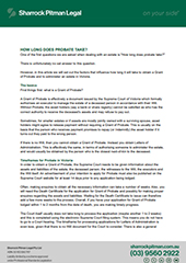 How Long Does Probate Take?