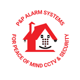 P &amp; P Alarm Systems - logo