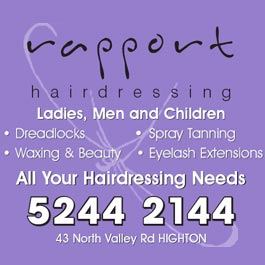 Rapport Hairdressing - Promotion