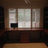 Tassie oak Corner desk can be custom build to fit any size corner.