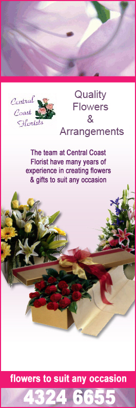 Central Coast Florist - Promotion
