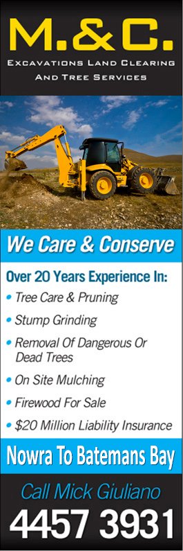 M. & C. Excavations Land Clearing And Tree Services - Promotion